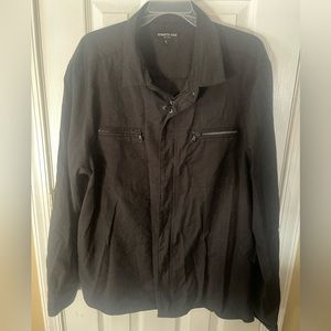 Men’s Kenneth Cole Black Shacket